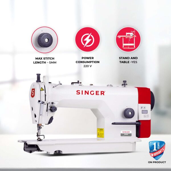SINGER INDUSTRIAL HIGH SPEED SEWING MACIHNE 9900 - Image 5
