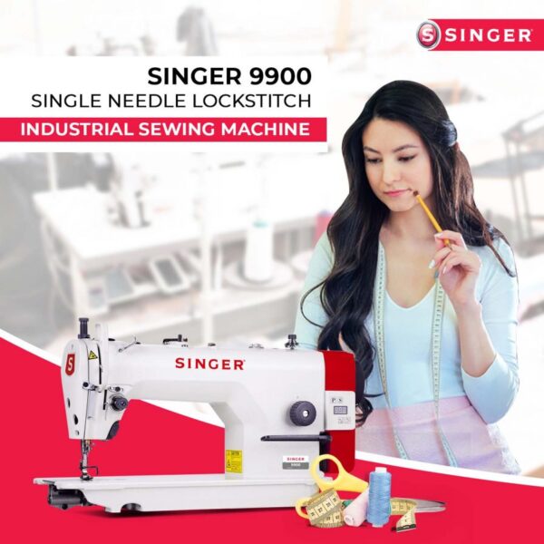 SINGER INDUSTRIAL HIGH SPEED SEWING MACIHNE 9900 - Image 3