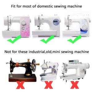 Gemsy 32 Sewing Machine Presser Foot Feet Kit | Fit for All Machine| Heavy-Duty Different Machine Foots l Universal Stitch